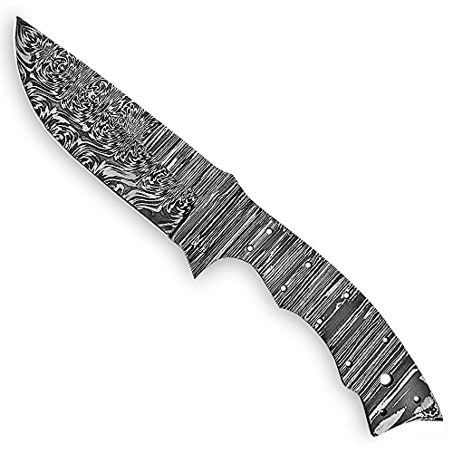 Coldland Knives Handmade Damascus Steel Blank Blade For Knife Making Supplies Zb08L #TOP3