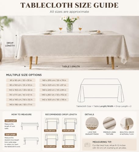 Mantel rectangular de arpillera decorativa de alta resistencia textil 6