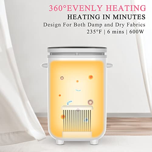 Gimify Towel Warmer For Bathroom, 40L Large Hot Towel Warmers Bucket With Led Display, 3 Timer Settings(15/30/45Min), Hot Towel Warmers For Spa And Home, White #TOP2