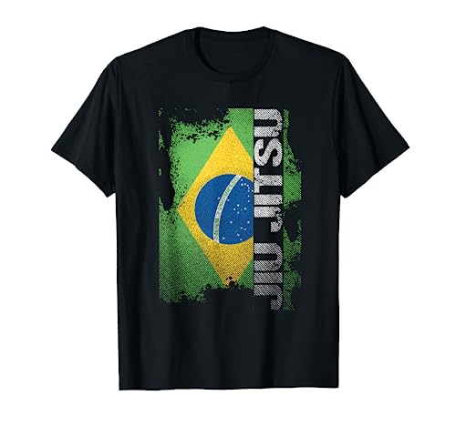 Bandera brasileña Jiu Jitsu Regalo Camiseta
