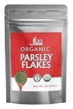Jiva Organics Organic Parsley Flakes 1 LB (16oz) Huge Bulk Bag | Premium Quality, 100% Pure, Non-GMO, Naturally Dried Culinary Herb for Cooking & Garnishing