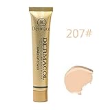 maquillaje dermacol 218 Resistente al agua, hipoalergénico, adecuado para todos los tipos de piel, probada clínicamente, con alto factor 30 enriquecido, contiene 50%, pigmentos, protección ideal contra manchas de la piel.