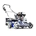 Hyundai 212cc Petrol Lawn Scarifier and Aerator, 400mm Cutting Width, 5 Cutting Heights, 45L Grass Bag, Soft Grip Foldable Handle with Height Adjustment
