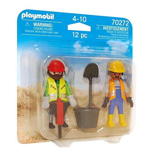 Playmobil Ouvriers de Chantier