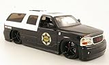 Baujahr : 2002 GMC Yukon Denali Tuning, State Trooper, Polizei (US), 2002, Modellauto, Fertigmodell, Jada 1:24