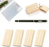 Yaxiny 5-pak prostokątna drewniana pamięć flash USB 2.0/3.0 z drewna (2.0/128 GB)