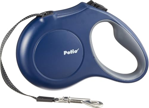 ペティオ (Petio) リールリードロード ネイビー 中型犬用 M サイズ