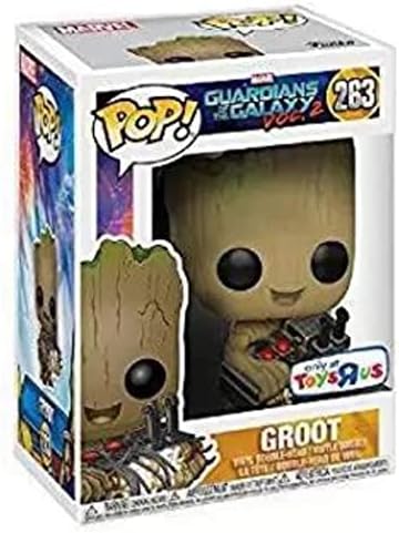 POP Funko Marvel Guardians of the Galaxy Vol. 2 Groot #263 (Holding Bomb) Toys R Us Exclusive