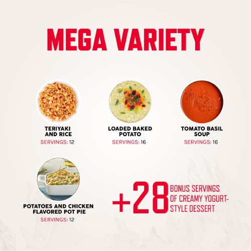 Readywise Emergency Food Supply, Gluten Free Breakfast And Entree Variety, 25-Year Shelf Life, 84 Servings #TOP4