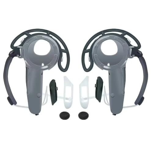 �݊���������܂� Meta Quest 3 �R���g���[���[�n���h���O���b�v�J�o�[�A�o���p�[�ی�X���[�u�ɑΉ�(Grey Handle Sleeve)