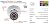 Evertech 1080P Full HD Hybrid 4in1-AHD, TVI, CVI, Analog Compatible Indoor Outdoor Dome CCTV Security Camera Wide Angle Night Vision