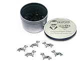 Picture of Butler in the Home Fun Dog Dachshund Shaped Paper Clips Great for Paper Clip Collectors or Dog and Pet Lovers (Style #2) (Black 100 Count)