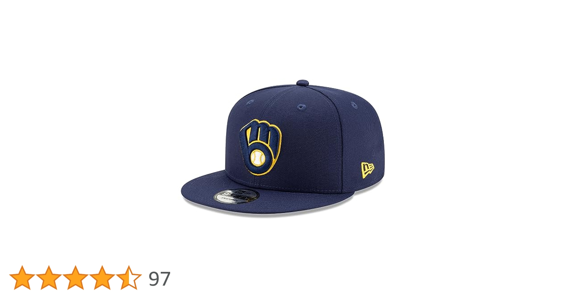 New Era ミルウォーキー・ブルワーズ 9FIFTY スナップバックキャップ ニューエラ スナップバックキャップ 帽子 NEW ERA 9fifty メンズ