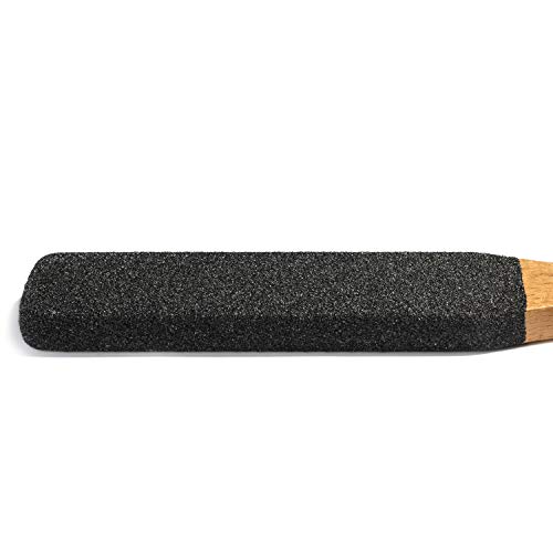 Grannaturals Wooden Foot File - Corn And Callus Remover For Feet - Dead Skin Exfoliator, Sander, Scrubber Filer Pedicure Rasp Tool For Wet + Dry Emery Board For Feet And Cracked Heel File Scraper #TOP2