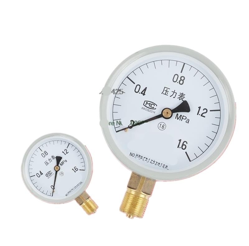 Y-60 Y-100 YN-150 General Pressure Gauges Vacuum Pressure Switch Pressure Gauge(Dia 60mm,0-6Mpa)