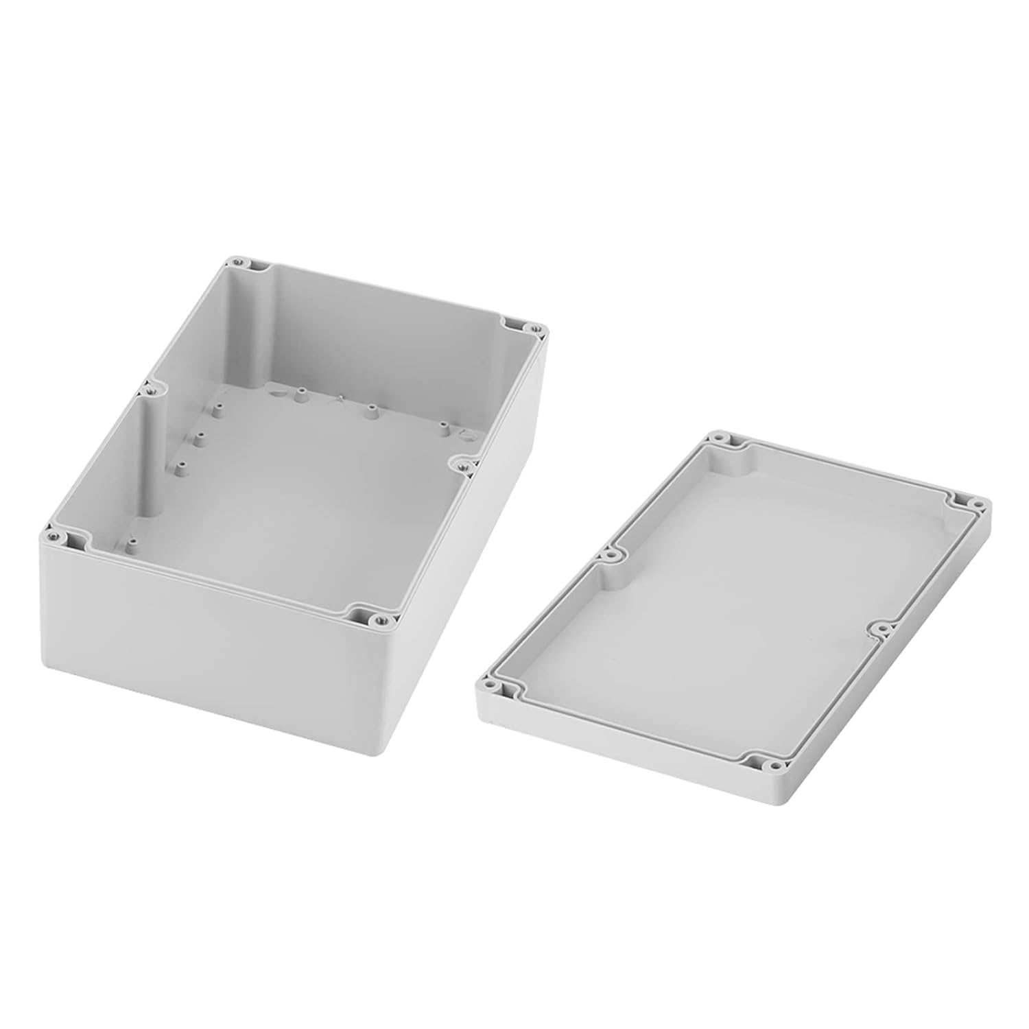 Junction Box, ABS Plastic Waterproof IP65 Enclosure Cabinet for Electronics DIY Projects, 230x150x85mm Blue Protective Electrical Case with Mounting Brackets