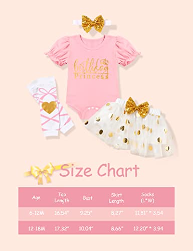 Bilison Baby Girl 1St Birthday Outfit Sweet One Romper Princess Tutu Berry Skirt+Headband+Legging Clothing Set #TOP6