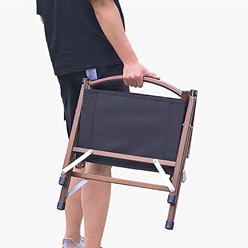 Nln Hope Folding Camping Chair, Lightweight Wooden Beach Chair,Portable Outdoor Furniture Beech Wood Backrest Chair For Camping, Fishing, Beach, Patio And Backyard (White) #TOP2