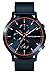 Produktbild Lilienthal Berlin Chronograph Blue Orange IV in dunkelblau  Herrenuhr am blauen Mesh Armband  aus Chirurgenstahl mit einem Quarzuhrwerk & saphirgehärtetem Mineralglas  42,5 mm