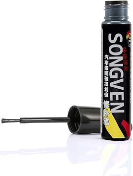 Black Car Touch Up Pen Waterproof Scratch Repair Pen Removing Pen Car Touch Up Paint Pen for Trucks Motorcycles Boats Scratch Remover (Black)