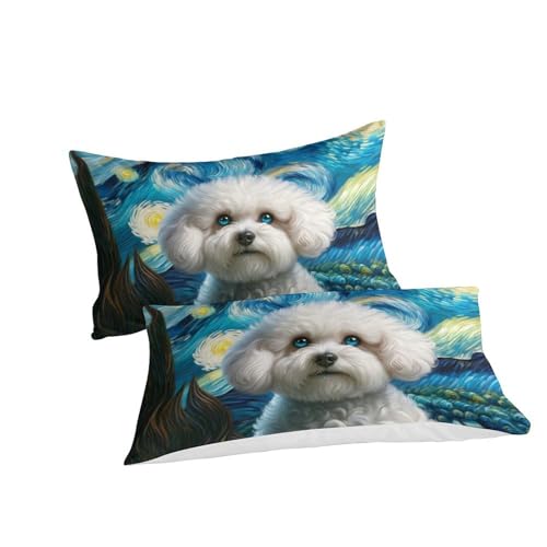 Housse de couette fermeture éclair Chien 3D pour simplifier le lit des ados - 3