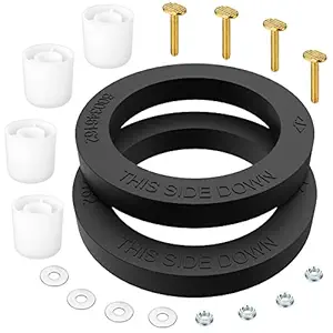 MATELOTI RV Toilet Gasket Seal Replacements, Mounting Hardware Kit for Dometic 300 Series 300 310 320 Toilet(2 Set)