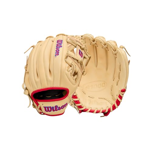 Wilson 2026 A1000 1975 11.75 Infield Baseball Glove - Right Hand Throw Blonde/Red/Royal