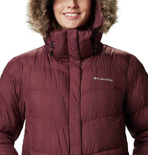 Columbia Jaqueta feminina com isolamento térmico Peak to Park, Malbec, PP