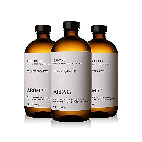 AromaTech 120ML Hotel Bundle: Santal & Love Affair Aroma Oil
