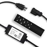 Banord Outdoor Dimmer, Max. 360W Plug-in Dimmer Switch for LED String Lights, Wireless Remote Contro