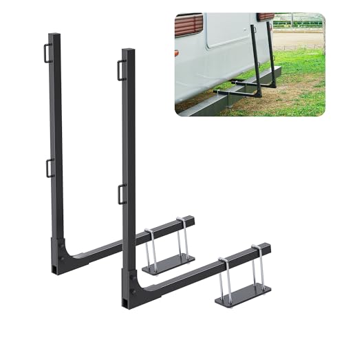 JMTAAT New RV Bumper Mount Tote Tank Carrier Secure Tank in Place