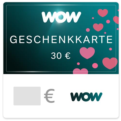 WOW Streaming Geschenkkarte Valentines Day - Digitaler Gutschein für Deutschland