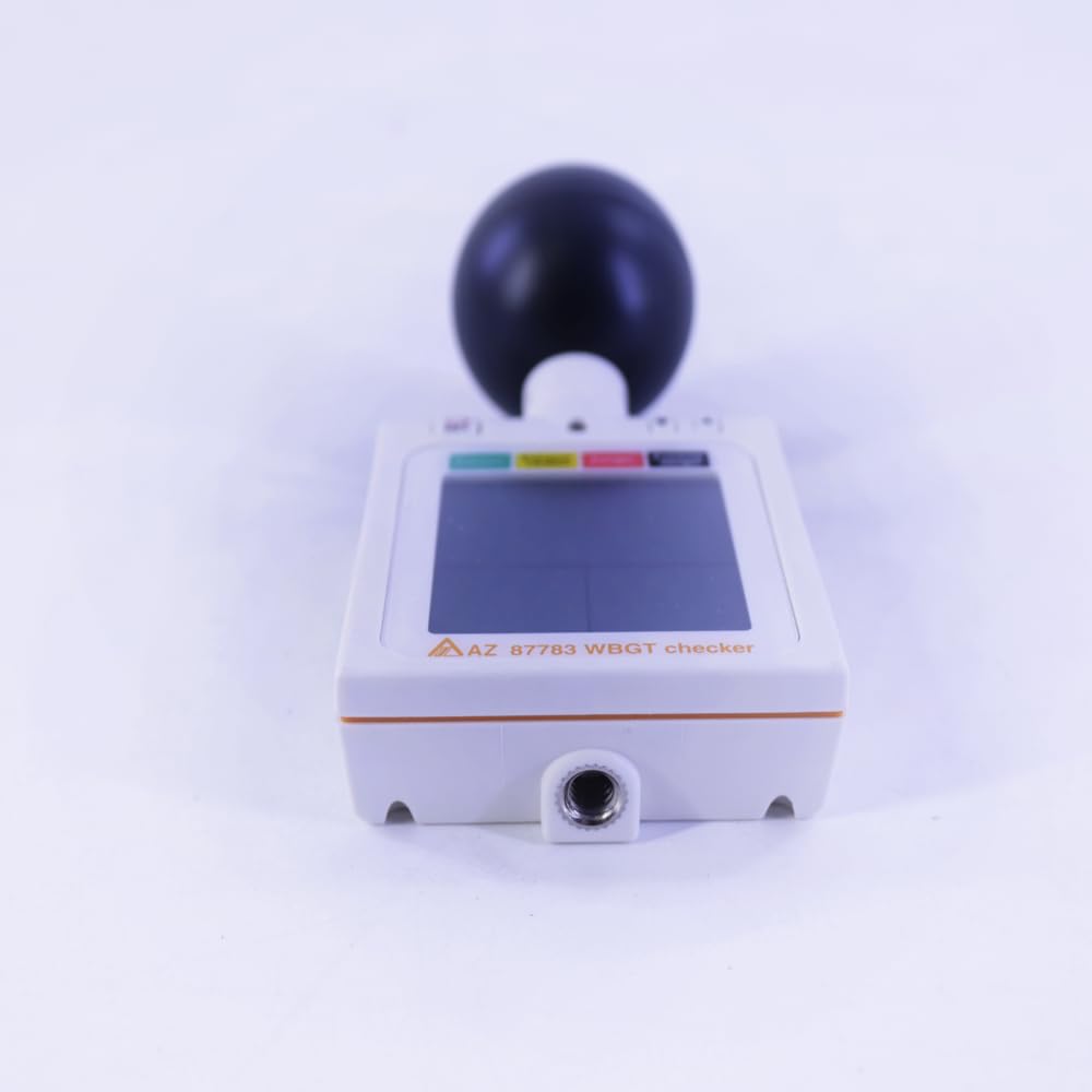 AZ87783 Wearable Heat Stress Prevention WBGT Checker Heat Stress Index Tester Temperature and Humidity Meter