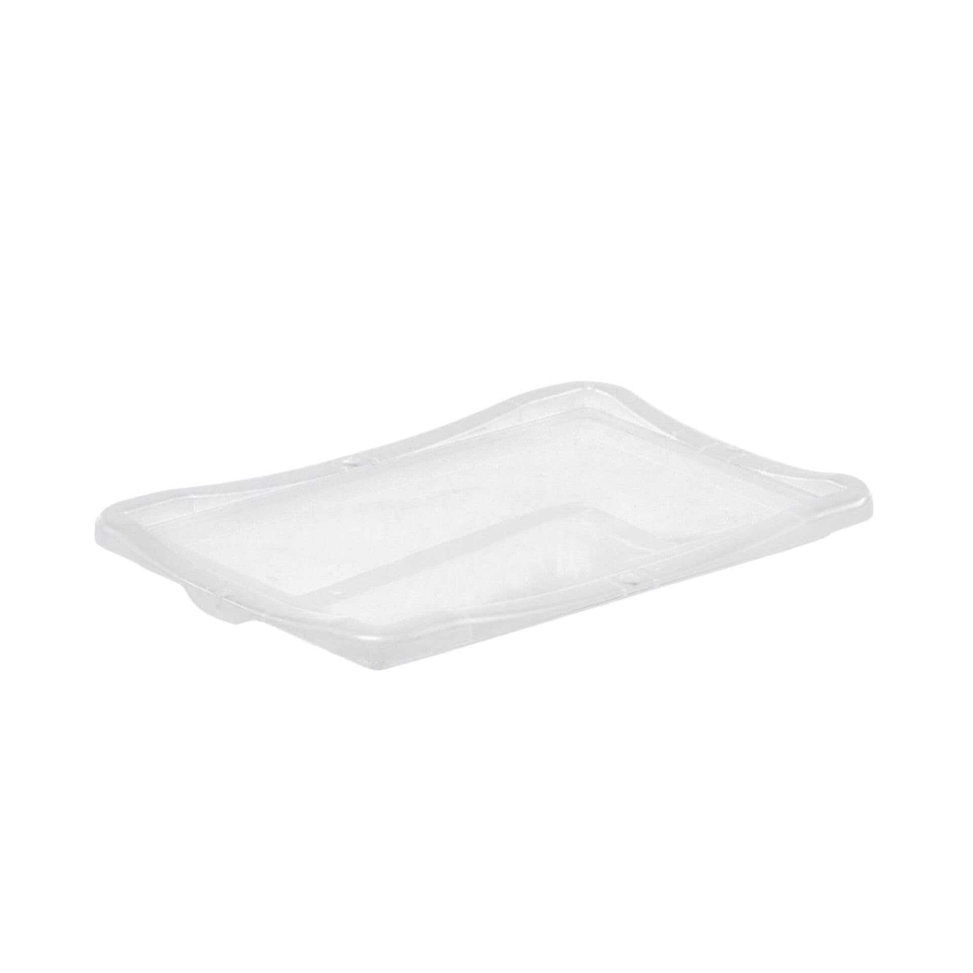PROREGAL SuperSparSet 5x Transparenter Eurobehälter BasicLine mit geschlossenem Griff & Klickdeckel | HxBxT 7x20x30cm | 2,9 Liter | Eurobox Transportbox Transportbehälter Stapelbehälter