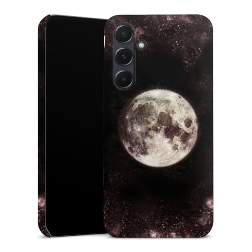Coque Samsung Galaxy A55 5G astronomie etui Terre Lune Cosmos pour passionnes d'espace