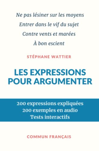 Portada de Les expressions pour argumenter
