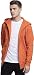 Produktbild Urban Classics Herren Kapuzenjacke Basic Zip Hoodie - einfarbiges Sweatshirt mit Kapuze, Kapuzenpullover mit Reißverschluss - Farbe rust orange, Größe XL