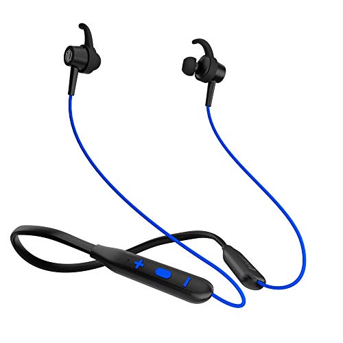Nu Republic Cosmo X5 Wireless Bluetooth In Ear Neckband Earphone With Mic (Blue/Black)