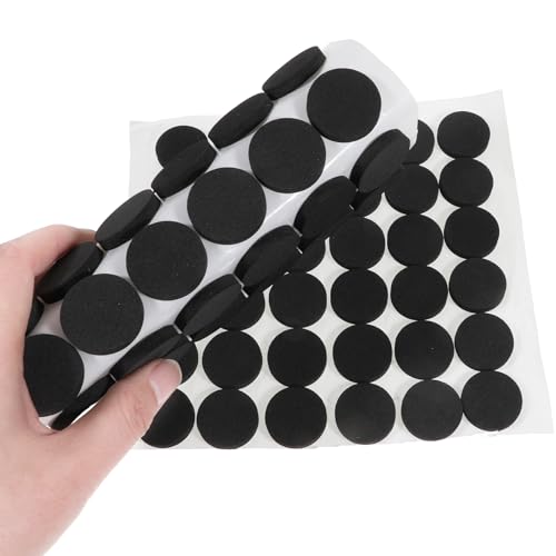 120 Pcs Thin Felt Pads, Self Adhesive Cabinet Cushion Dots