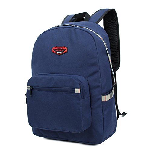 Sac à dos tendance de style coréen en grande toile pour homme et étudiant actif