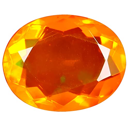 Opale de Feu Orange Ovale 2.54 ct, Pierre Précieuse de Haute Qualité