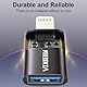 Lightning auf USB Adapter, 2Pack iPhone USB Lightning Stick Adapter Kompakter USB 3.0-OTG für iPhone/iPad, Hubs, MIDI Keyboard, Maus, Kartenleser, USB Daten Synchronisation unterstützt USB Flash Drive