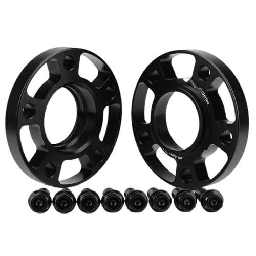 Elargisseur de voie 15mm anti-vibration pour moyeu BMW 72.5mm et entraxe de roue 5x120