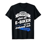 Perfekte Geschenkidee für Weihnachten & den Geburtstag! T-Shirt Größen für Männer Herren verfügbar. Cooles Motiv für jeden ebiker der nicht mehr auf ihren Hilfsmotor E-Bike Ebike Pedelec verzichten möchten und Humor Witz & Spaß versteht!
