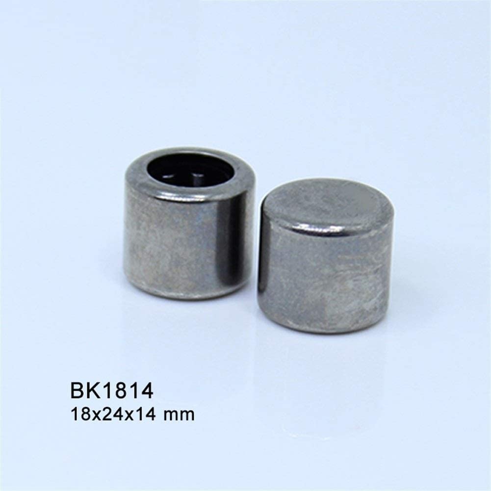 TMP1105 BK1814 Rodamientos de Agujas 182414 mm Rodamiento de Agujas de Copa Estirada BK182414 Enjaulado Cerrado UN Extremo Serie Meteic