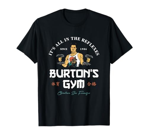Funny Burton's Gym Unisex per Uomo, Donna Maglietta