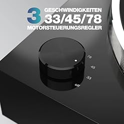 Reloop Turn X – Platine Vinyle Hi-FI Haut de Gamme avec Cellule Ortofon 2M Blue, entraînement Direct Super High Torque, contrôle précis de la Rotation, 3 Vitesses - Les Beatles, Paul McCartney, John Lennon, RIngo Starr, George Harrison Reloop Turn X - Platine Vinyle Hi-FI Haut de Gamme avec Cellule Ortofon 2M Blue, entraînement Direct Super High Torque, contrôle précis de la Rotation, 3 Vitesses – Image 4