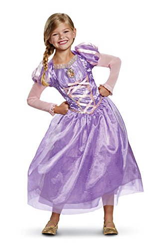 Disguise Disney Princess Rapunzel Tangled Deluxe Girls' Costume Purple Size/(4-6X) #TOP2