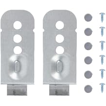 Penitue 2pcs DD98-01051C Dishwasher Installation Bracket for Samsung, Dishwasher Mounting Clips & Hardware Replacement Parts Secure Stabilizing Bracket Set Install Kit