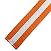 Ace Martial Arts Supply White Stripe Color Belts (Orange, 6)
